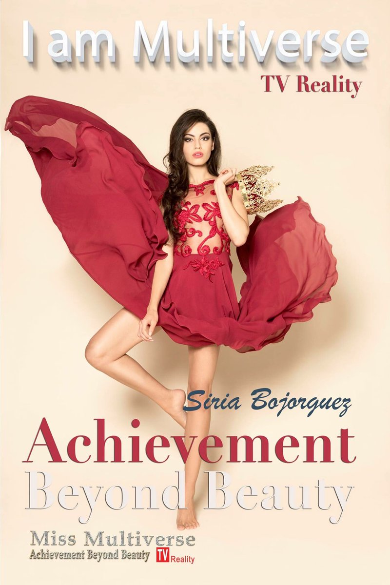 MultiverseWoman's tweet image. Official promo; "I am Multiverse" 
Miss Multiverse; Siria Ysabel Bojorquez
#RamonaHaar 
#NancySchoenmakers
@OSoCouture 
@HRHPuntaCana