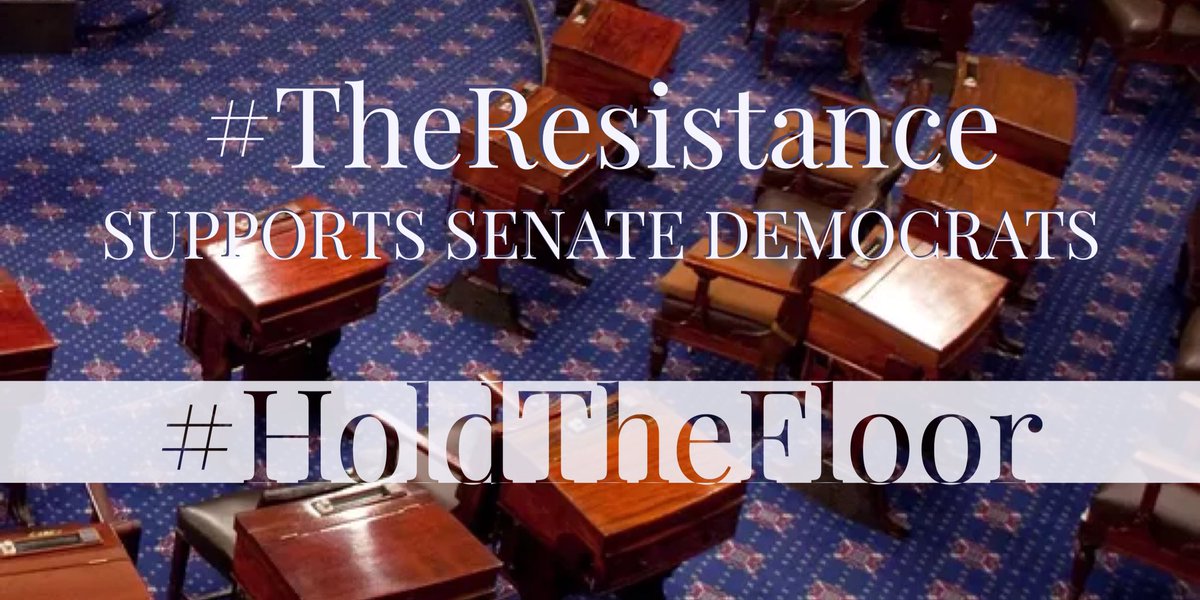 Healthcare for Americans is too important to be done in secret. #HoldTheFloor