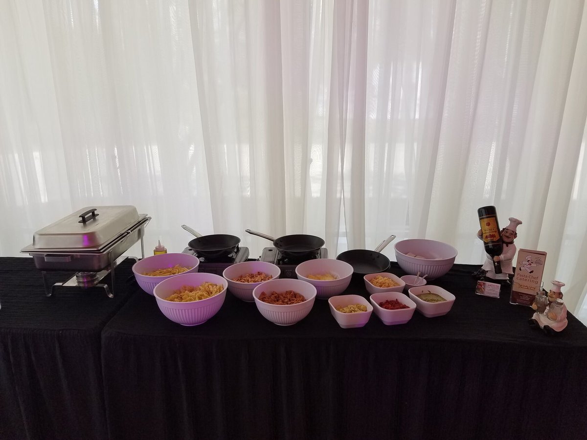 PastaChefCater's tweet image. Previous event for the Crystal Ballroom-Clearwater FL Open House! 🍝 #pastachef #pastachefcatering #tampabaycatering

pastachefcatering.com/contact-us/