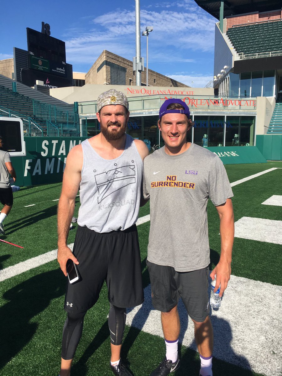 Great working with you today... @JGrowler 
#LSU
#Tigers