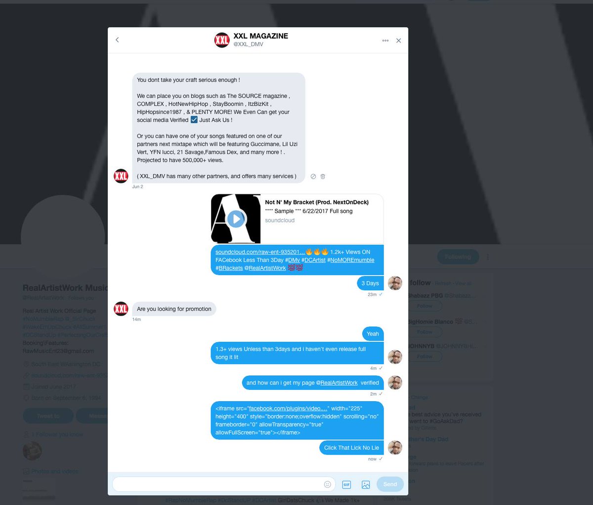 RealArtistWork's tweet image. @pablo_shicone Follow Back #DCsupport #Artist #Dc #raw #Music #looking #for #Talent