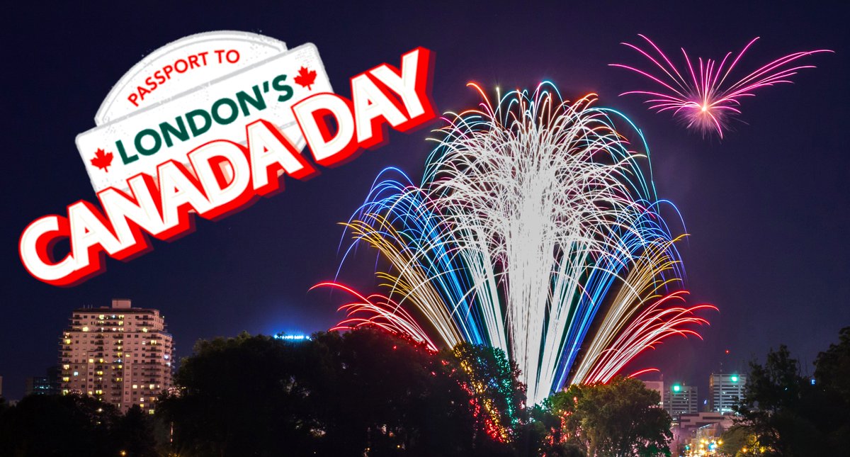 CanadaDayLdn's tweet image. Participate in free events (fireworks, live music &amp;amp; more!) across the city with #LdnOnt's Passport to #CanadaDay! ow.ly/oN5530cJ8bf