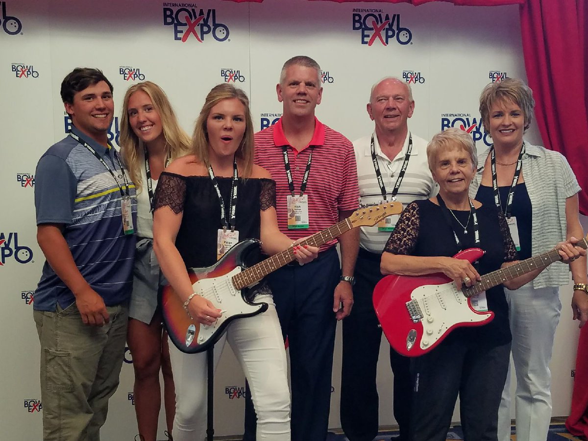 cavbowling's tweet photo. We are in Nashville for this year's BPAA Bowl Expo #bowlexpo17 https://t.co/lVohq1IDPf