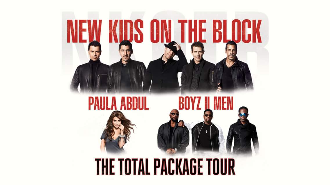 ScotiabankArena's tweet photo. TONIGHT: #TotalPackageTour is here! Doors open: 6:30PM, @BoyzIIMen: 7:30PM, @PaulaAbdul: 8:15PM &amp; @NKOTB on at 9PM. cc: @MLSELIVE https://t.co/MfTi73kbh4