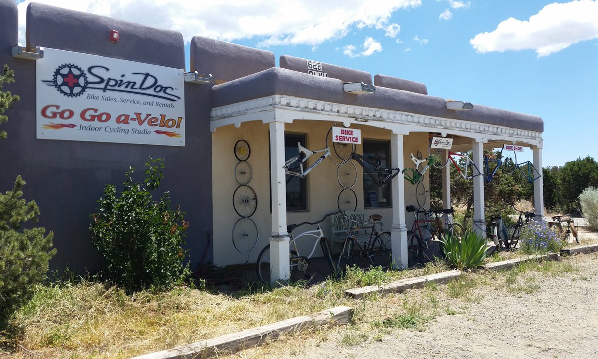 WheelMovement's tweet image. Spin Doc Bike Shop just outside Santa Fe NM. - a VERY bike friendly community!