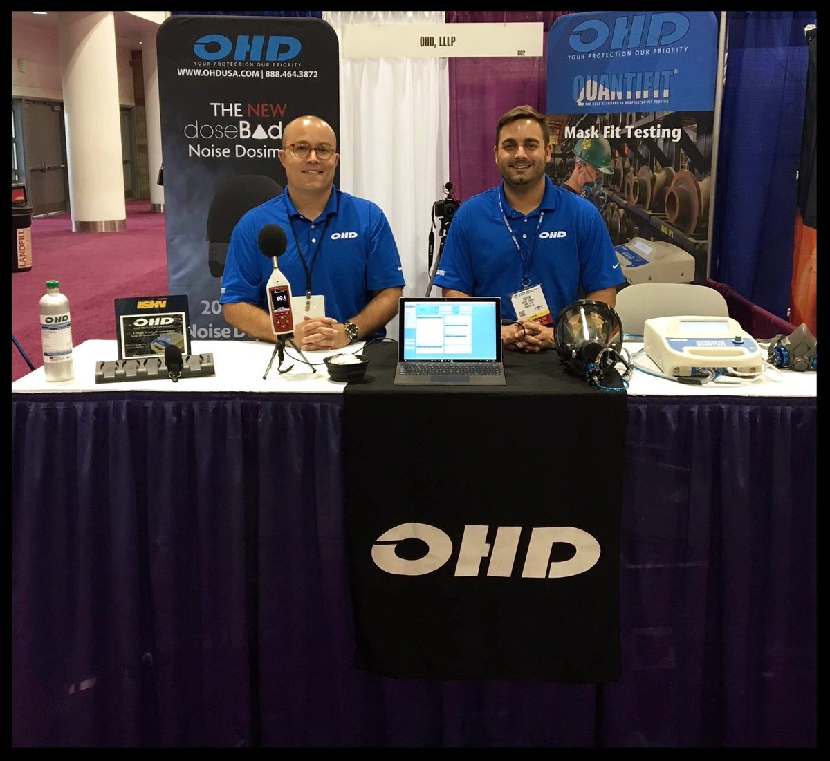 OHDGLOBAL's tweet photo. Stop by and see us at the ASSE Show at the Colorado Convention Center! #OHD #MaskFitTesting #Quantifit Cirrus Research plc https://t.co/COAqfGhJ8c