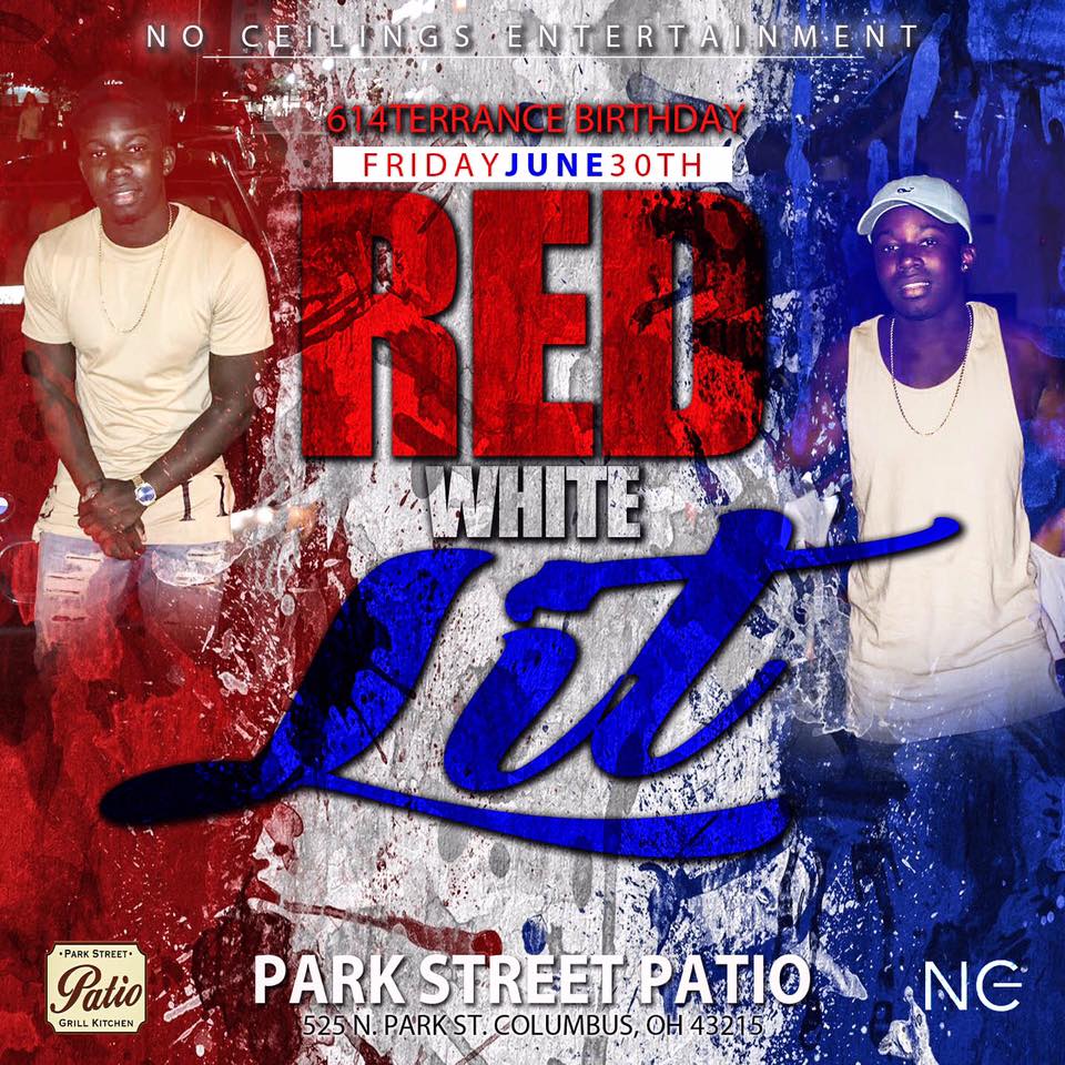 IssiJarrell's tweet image. Friday june 30th @614terrance bday party park street patio 18+ #redwhite&amp;amp;lit