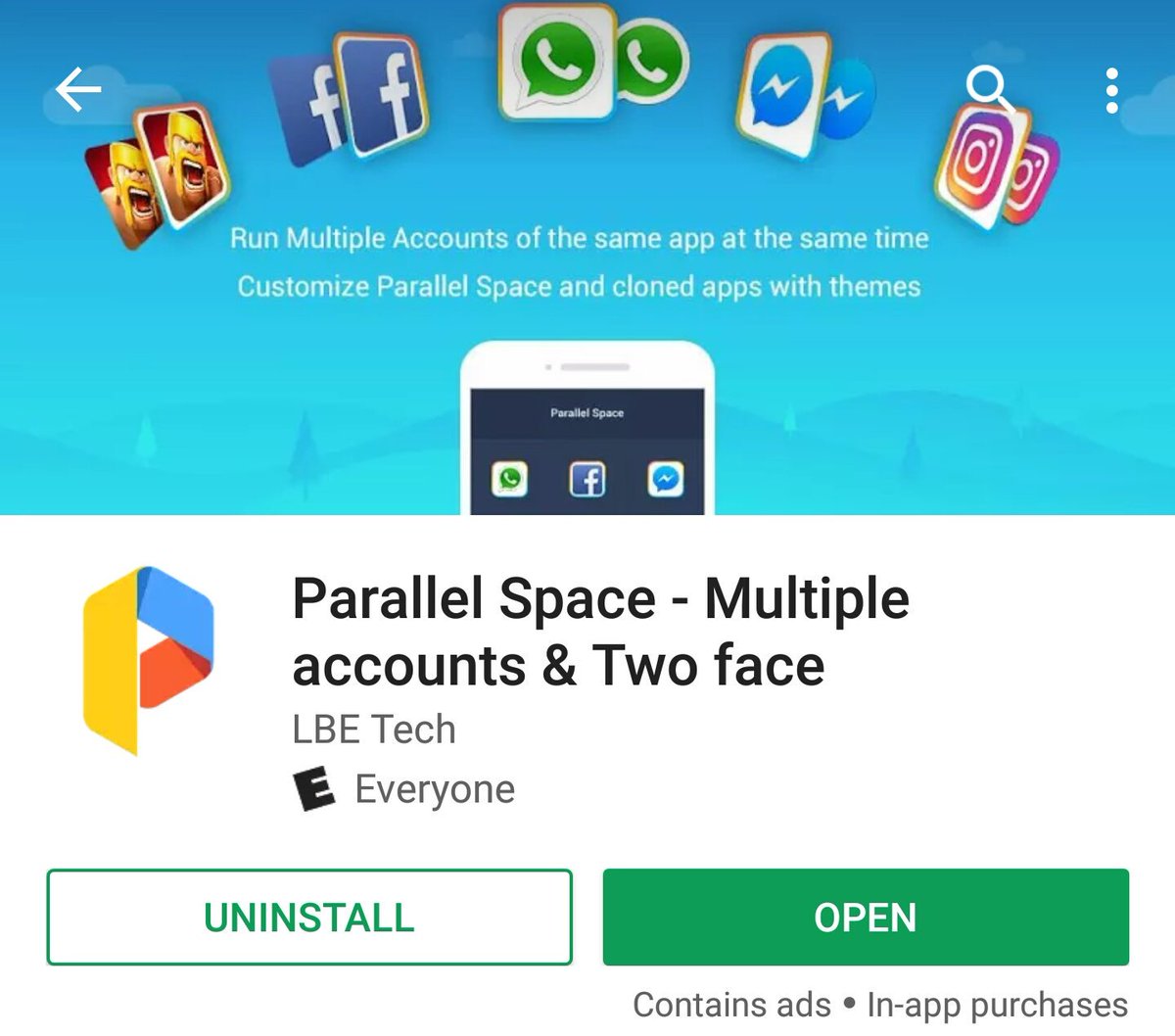41+ Download Parallel Space - Multiple Accounts &amp; Two Face Pics