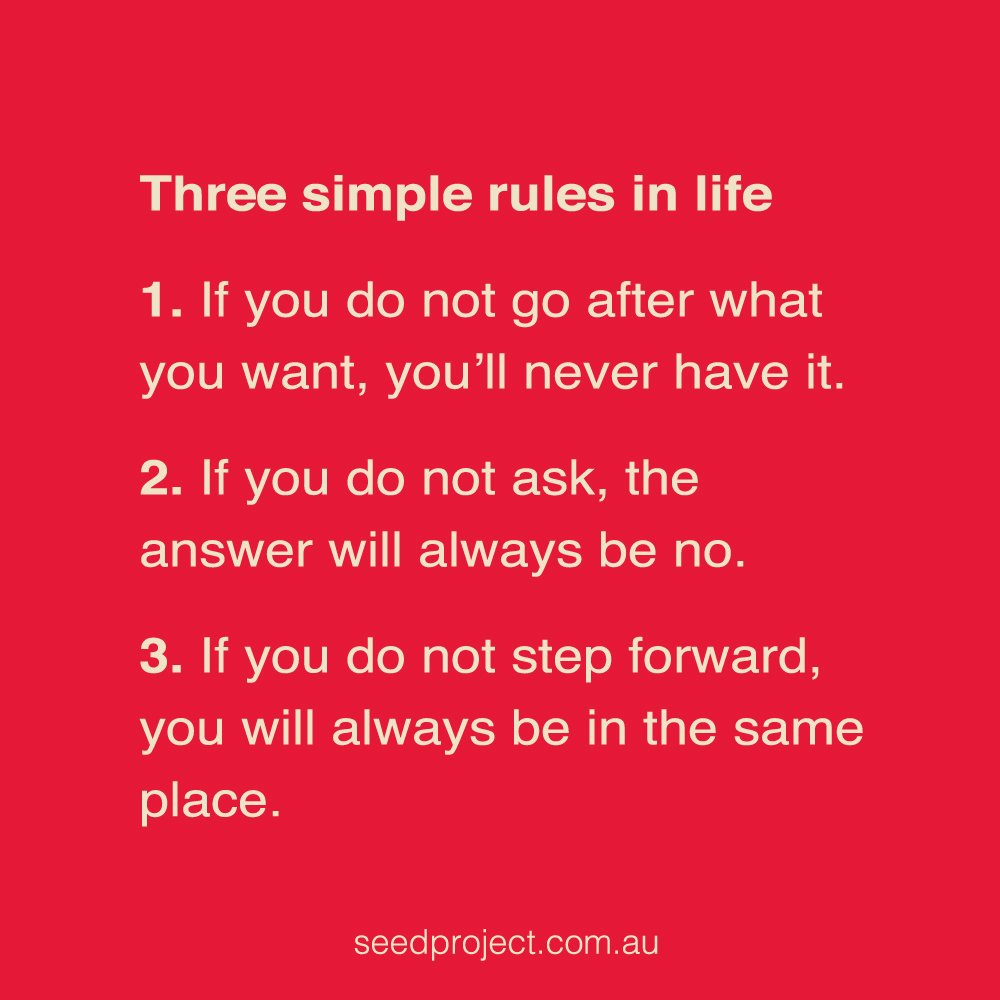 spark_journal's tweet photo. Three simple rules #bethechange #seedproject #action #mysparkpage https://t.co/crstdOacqT