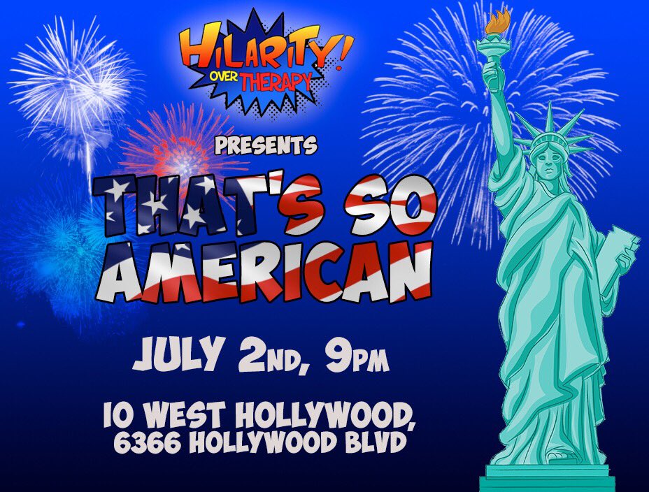 HOTSketchCo's tweet photo. Mark your calendars ! We are back on July 2nd @iOWest 9pm. Come start your #FourthofJuly early with a drink and some laughs :) #america #hot https://t.co/jDBMHtrICn