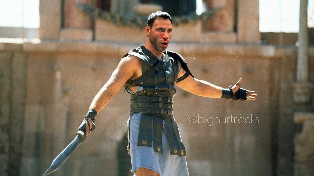 Bcckpsck's tweet photo. This is the perfect #Tribute in honor of my trip to the #Rome #Collosium tomorrow....
Hahahahahahaha ๐
#Repost
Are you not entertained?! https://t.co/uc0PduCYAB