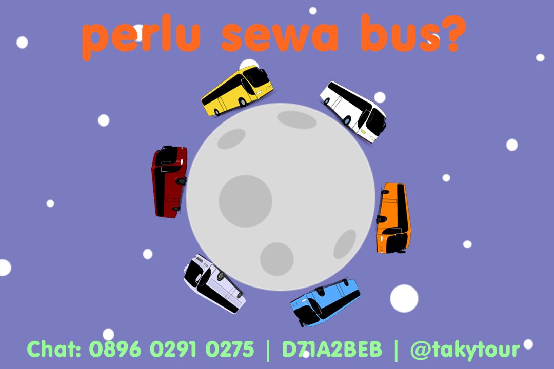 Banyak busready buat bulan Agustus lho! Pesan sekarang atau menyesal kemudian? Chat 089602910275