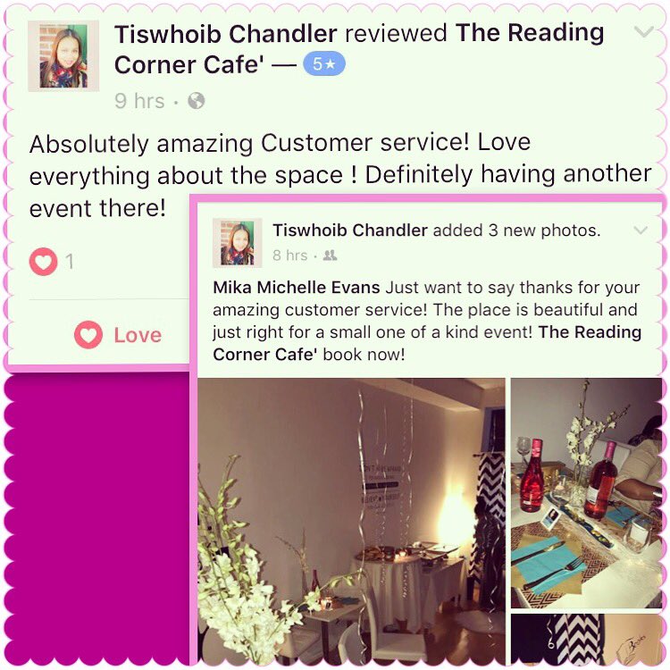 MikaMichelle79's tweet photo. The feeling you have when your business gets great reviews... Word of Mouth is the best advertisement. #TeamRCC #BookNow https://t.co/Ec8tuk2ex5