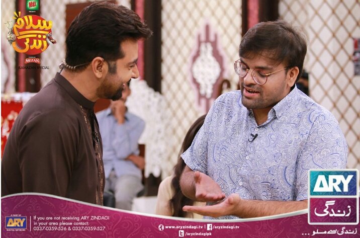 HTsays_'s tweet photo. 😂😂😂😂😂Adi ,Faizan u made my day and night .... #SalamZindagi
#19June2017 #FaysalQureshi https://t.co/XGG1Fknpe1