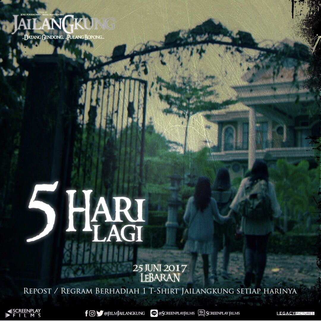 filmjailangkung's tweet photo. Dirumah misterius ini, Boneka #Jailangkung ditemukan.
Teror dimulai ketika mereka 'memanggil'nya utk datang!

#DatangGendongPulangBopong https://t.co/GGrhdCpVDD
