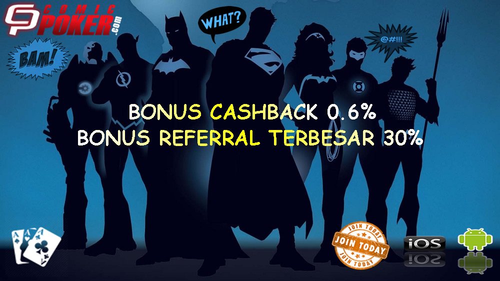 comic_poker's tweet photo. Promo Bonus Referral Terbesar 30%
Hanya ada di https://t.co/oafQaunZdI    
#agenjudi #judionline #MudikWisataKemana #SWARAGINIEPS30 https://t.co/qdNat39hML