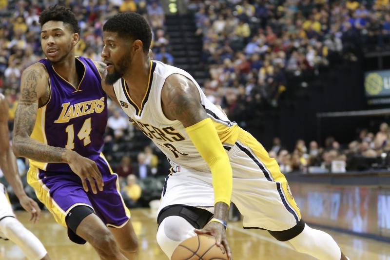 Lakers won't move Brandon Ingram or No. 2 pick for Paul George, per @WojVerticalNBA ble.ac/2tmiZJ6