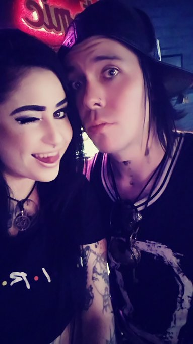 Me and.@derekobscura chilling at atomics befor the.@DAVEYSUICIDE show be sure to come out and watch him<a class="tags" target="_blank" title="On Twitter" href="/?out=eyJ0eXAiOiJKV1QiLCJhbGciOiJIUzUxMiJ9.eyJpYXQiOjE3MjA4OTIxOTIsImlzcyI6InR3cG9ybnN0YXJzLmNvbSIsIm5iZiI6MTcyMDg5MjE5MiwiZXhwIjoxNzUyNDI4MTkyLCJyZWRpcmVjdF91cmwiOiJodHRwczovL3R3aXR0ZXIuY29tL2RlcmVrb2JzY3VyYSJ9.SoFnMsK_W8LaXlbqsavx6oWxfpPSSsf05WZ1GMZH0DJKPOg9x-kcMw2Zwuf_H7W-EaLjM7w2nQwScwHjVj4kkw">@derekobscura</a>