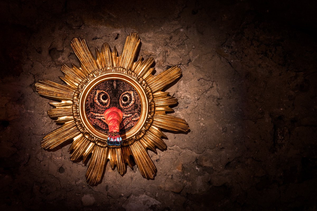 imprinteditor's tweet image. Milan Milojevic's extraordinary Dark Mofo installation is on until Sunday. See our interview at imprint.org.au/articles/