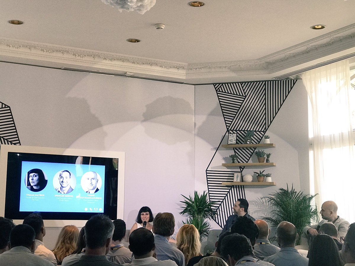 The Art &amp; Science of Storytelling: 'mind control is emotional control' in the MEC Lounge at the Carlton Hotel #MECATCANNES #CannesLions