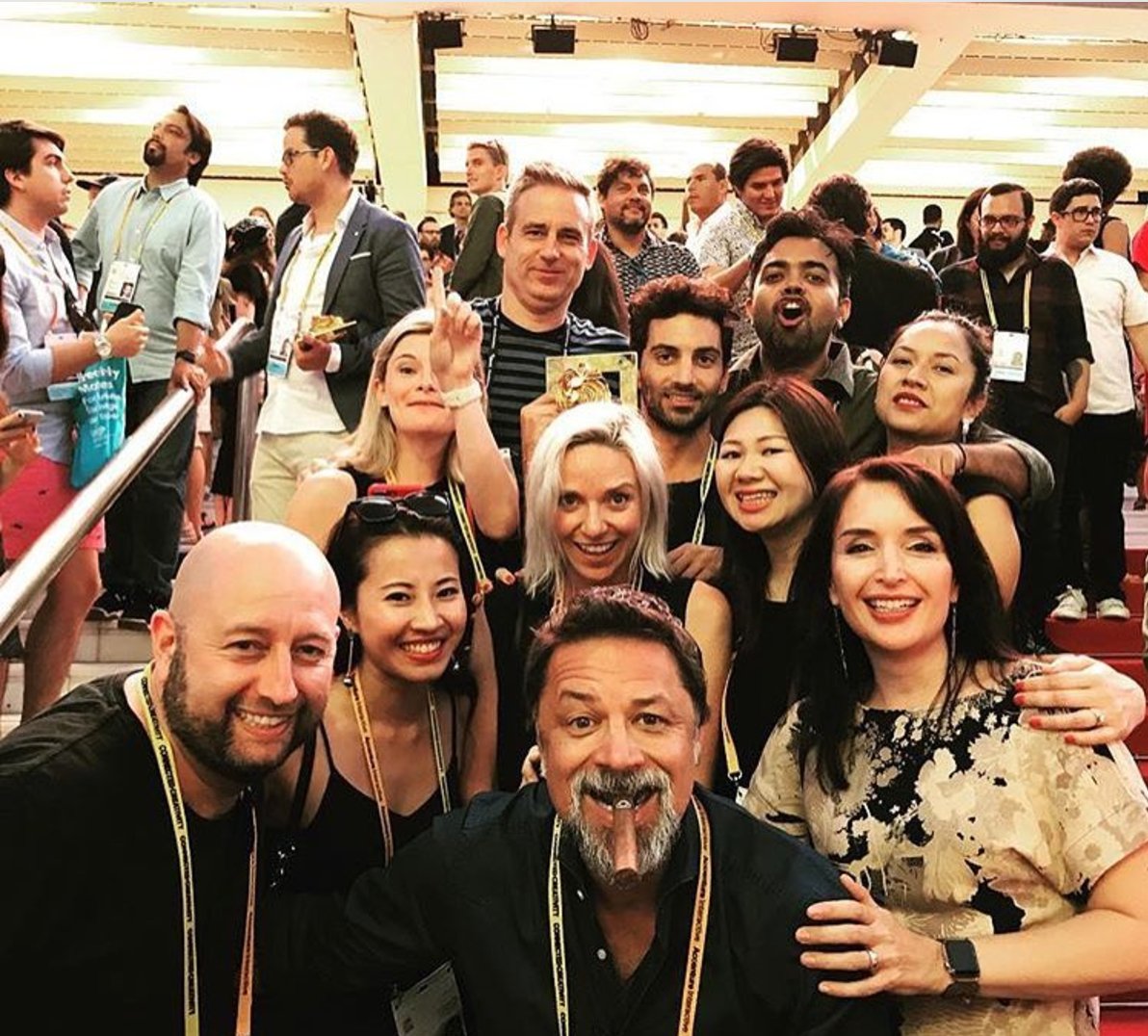 Proud of <a href="/MarcelSyd/">Marcel Sydney</a>. They score Gold in #CannesLions in Outdoor for their Air-Ink campaign for Tiger Beer!