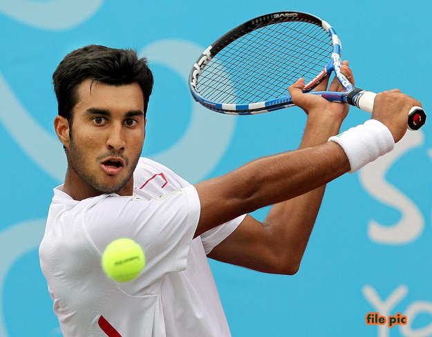 airnewsalerts's tweet photo. #Tennis: #India's #YukiBhambri advances to second round of #AegonChampionships event with a battling win against #PeterPolansky. https://t.co/Xrw7Vf5DeJ