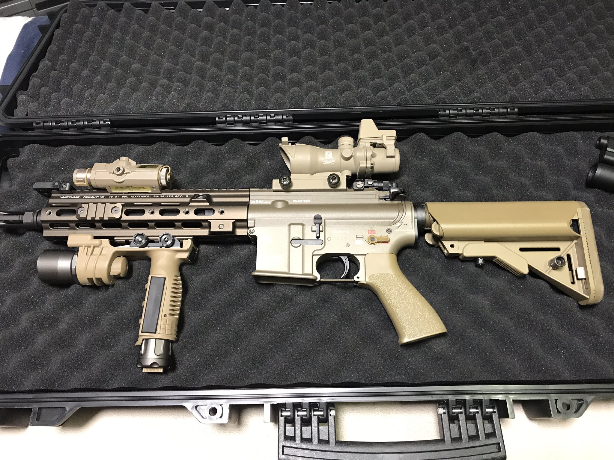 アウトレット☆送料無料】 - タンカラー HK416 HK416 デルタカスタム