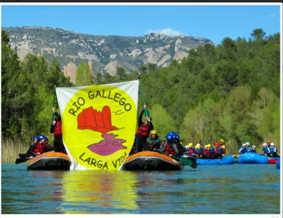 WWFespana's tweet photo. Este domingo @WWFZaragoza estará en la marcha de @RioGallegoVivo para decir SÍ a unos ríos vivos y libres. ¡No al embalse de Biscarrués! https://t.co/jGYRaYt8Dx
