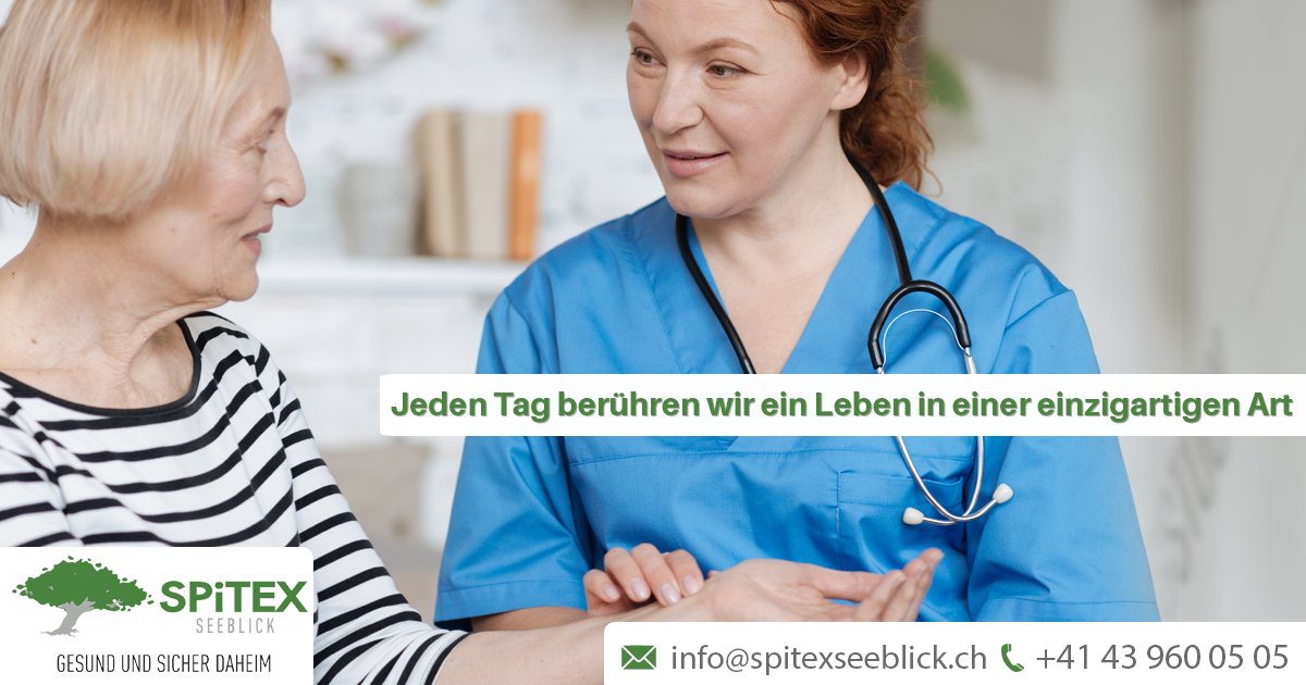 Jeden Tag berühren wir ein Leben in einer einzigartigen Art
🌐 spitexseeblick.ch
#therapeuten #versorgung #notfalldienst #grundpflege