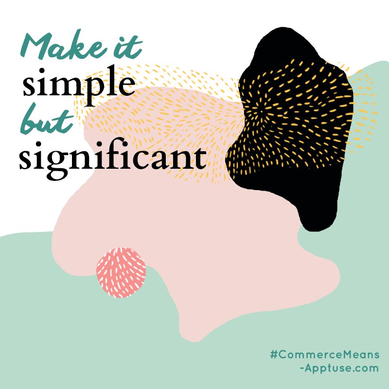 apptuse's tweet image. #CommerceMeans