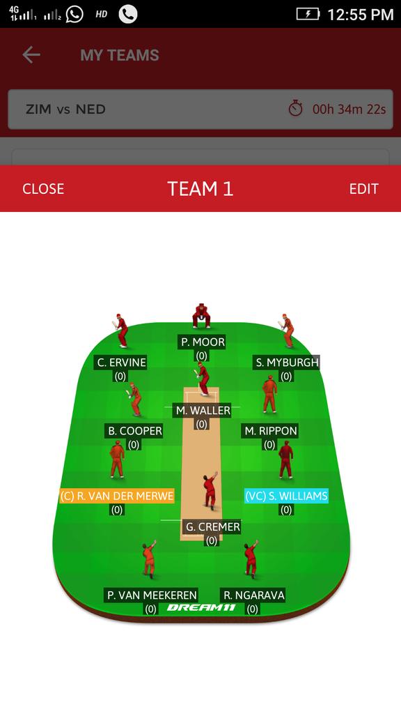 Zoro0nChain's tweet photo. #NETvsZIM team 2 https://t.co/yNpzjLSBeS