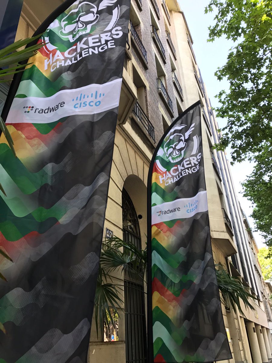 RadwareFR's tweet image. #HackersChallenge 2017 de #Radware et @cisco à Paris - C&apos;est parti! Bonne chance à tous les participants. @CiscoFrance @radware