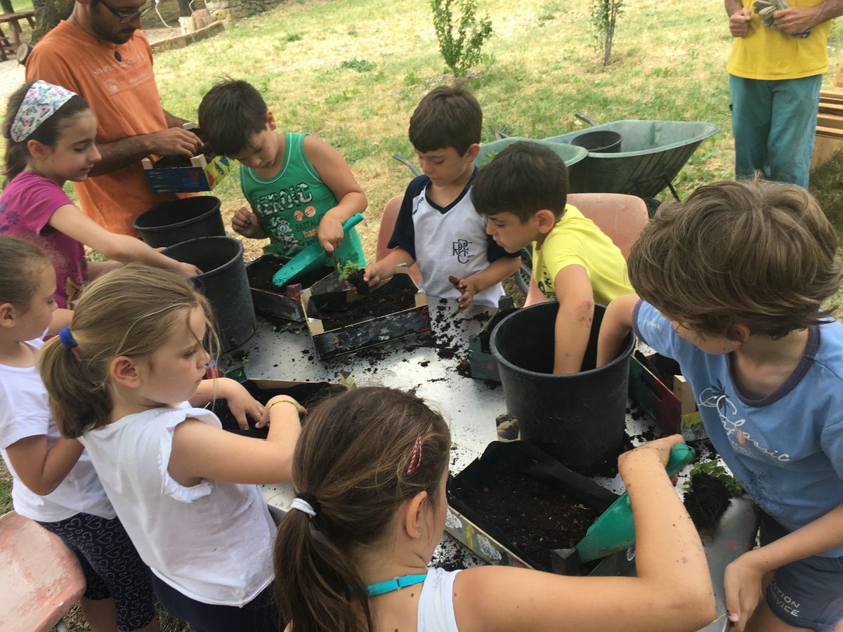 UispParma's tweet photo. I ragazzi dell'EcoCamp in Fattoria imparano la cura dell'#orto, grazie ai laboratori speciali di @UispParma, @Emc2onlus, Avalon e Proges🌱👩‍🌾 https://t.co/belPQ4xmMp