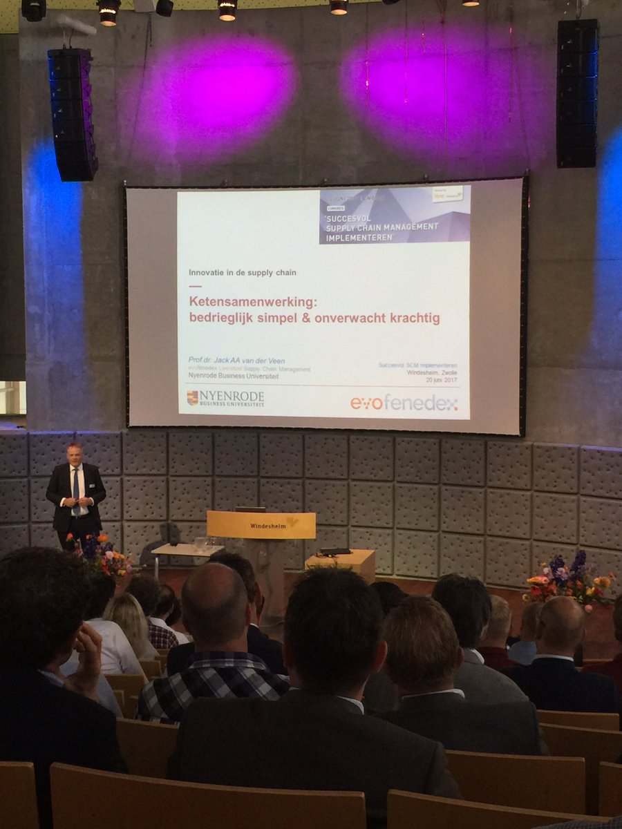 Prof.Jack vd Veen : 15 jaar SCM &amp; logistiek - <a href="/Windesheiminfo/">Hogeschool Windesheim (inactief)</a> onze paradigma's moeten meeveranderen