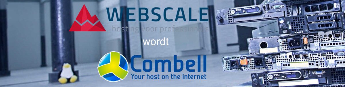 webscale's tweet image. Webscale wordt Combell - onderdeel van Intelligent, hostingmarktleider in NL, BE en DK - webscale.nl/blog/webscale-…