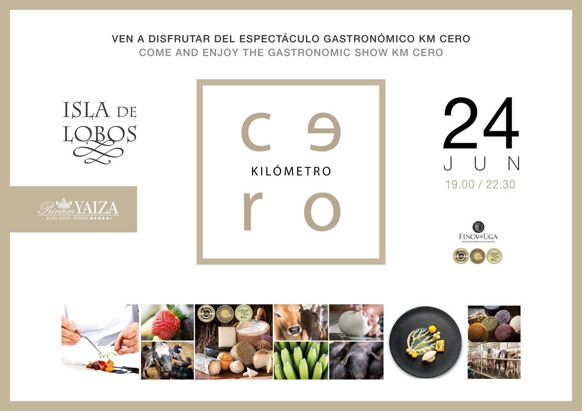 ¡Estamos impacientes porque llegue el sábado!🍴🍣#KmCero #GastroEvent #ProduccionLocal #RestauranteIslaDeLobos