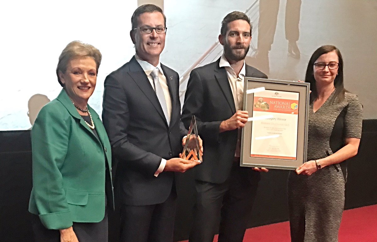 National recognition for <a href="/brisbanecityqld/">Brisbane City</a> for ALGA Disability Access Award for their Access and Inclusion Plan with 107 initiatives