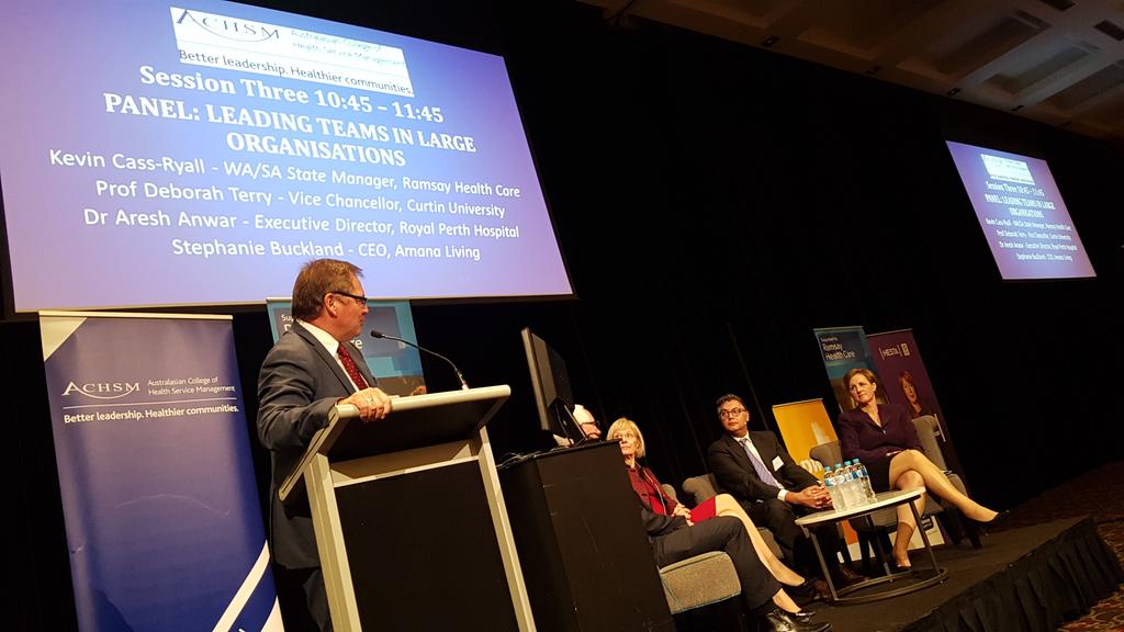 DanMahonyFHL's tweet photo. Great insights from leaders on Leading Teams In Large Organisations @ACHSM WA @nealefong #Leadership #shapingculture https://t.co/pr4RNxTqJw