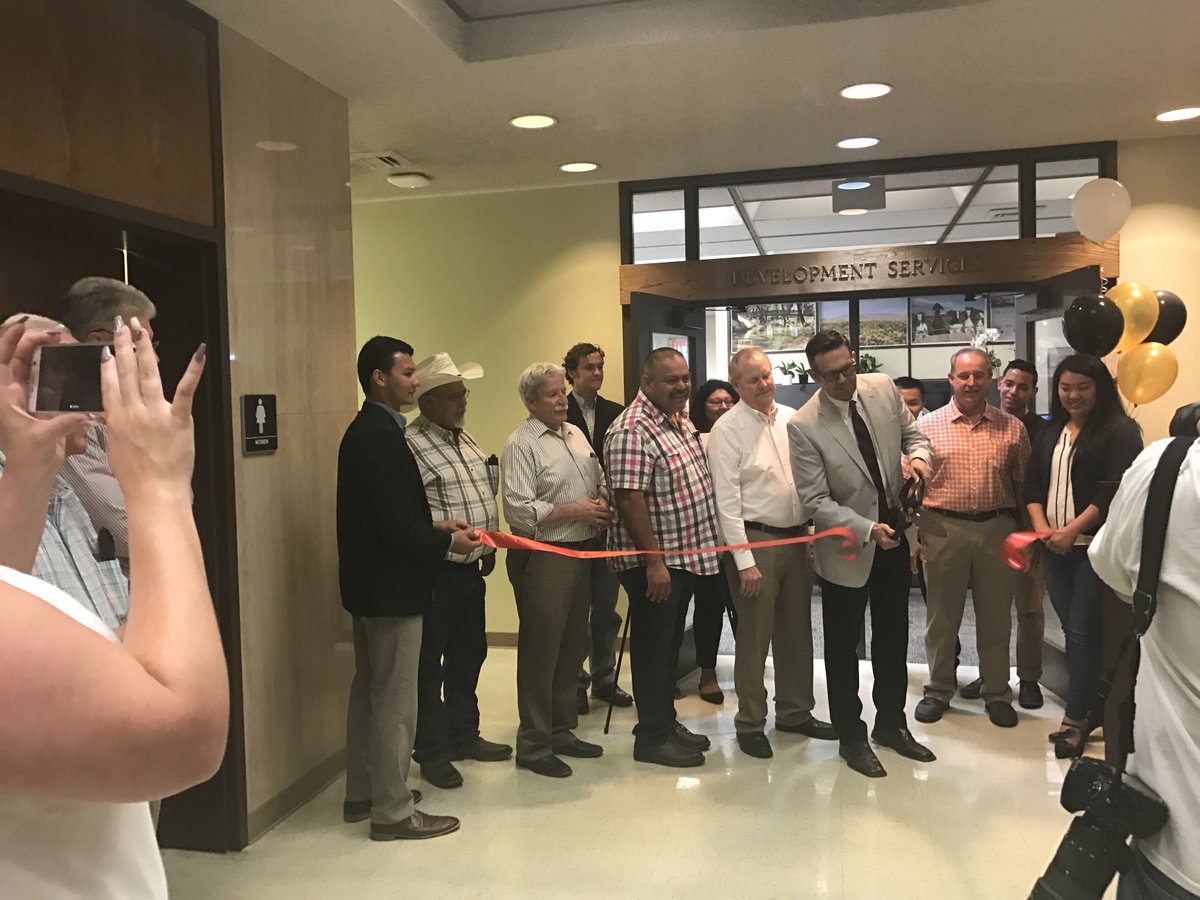 visitlch's tweet image. Congratulations Merced County on your Ribbon Cutting at the new Development Center today!
