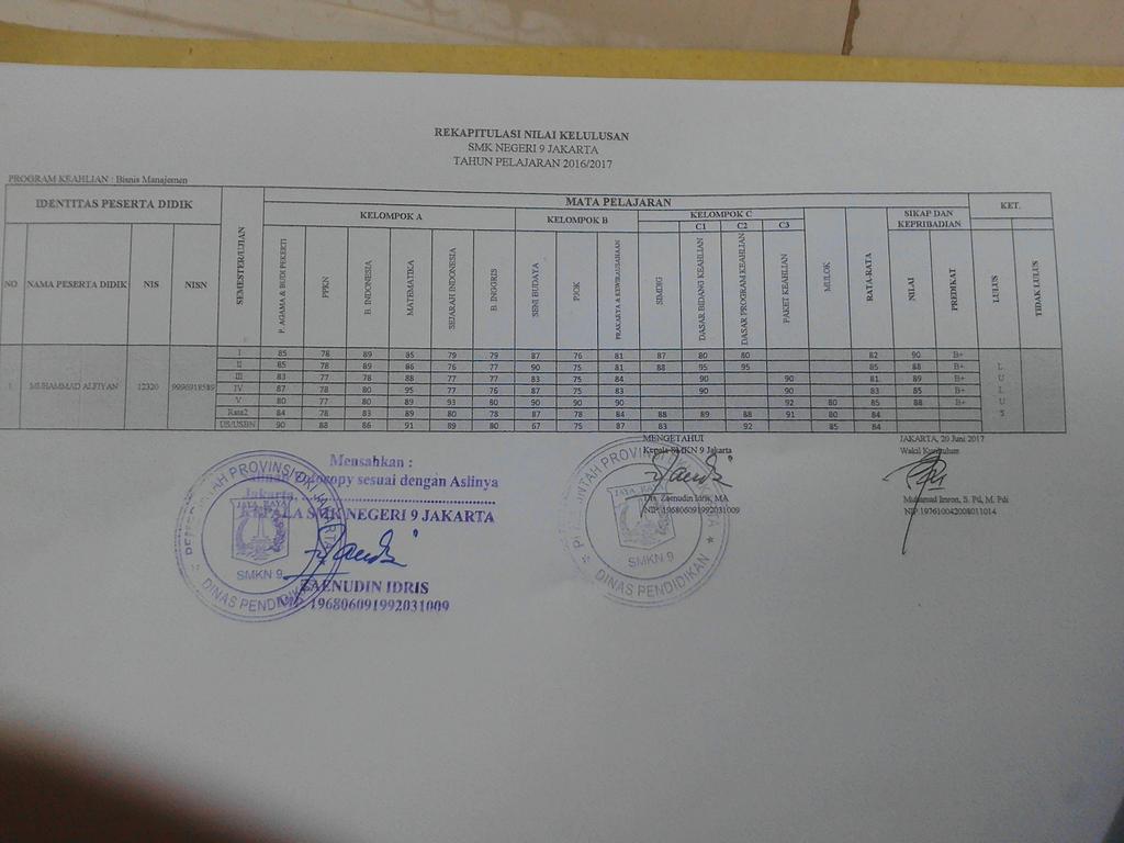 alfiyan99's tweet photo. @pknstanid pak kalo skl saya kan gk ada nilai apapun 
Saya lampirkan bersama rekap nilai yang di gambar boleh gk ? https://t.co/aXgZb3fnh3