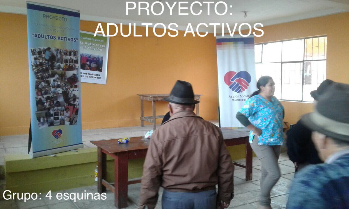 accionsocialcg's tweet photo. Hoy iniciamos la atención a nuestros abuelitos en 4 esquinas, luego de un control, listos para sus ejercicios y mejorar su movilidad.👴🏼👵🏻 https://t.co/RsnSrBvT5p