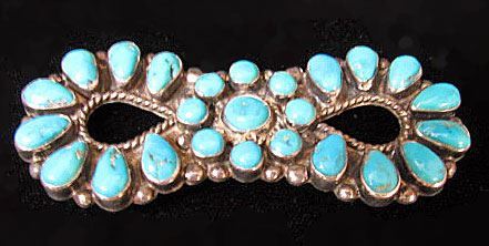 NativePawn's tweet image. #Sterling #SilverPendant with 25 #TurquoiseStones, oval shaped 3"W x 1"W bit.ly/2tn5Krp #turquoisependant #TurquoiseJewelry #Navajo