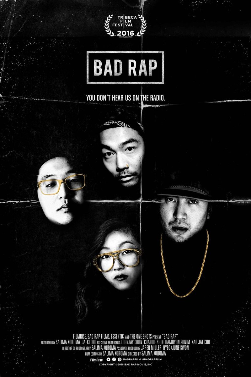 Music_News_Asia's tweet photo. “Bad Rap” documentary film features Asian Rappers #HipHopCulture #Dumbfoundead #Awkwafina #Rekstizzy #Lyricks https://t.co/GhDyeNlbQm https://t.co/GPyaav3QOP