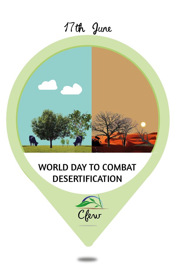 _CFEW's tweet image. Earth is our land.Our home.Our future.
We must protect it,specially in the struggle agnst #Desertification #2017WDCD #LDNtargets #SLM @UNCCD