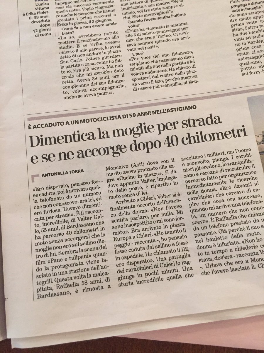 nik_bello's tweet photo. Questa è la mia notizia preferita di oggi, o forse di tutti i tempi #notizie #realnews https://t.co/mmqilwTURO