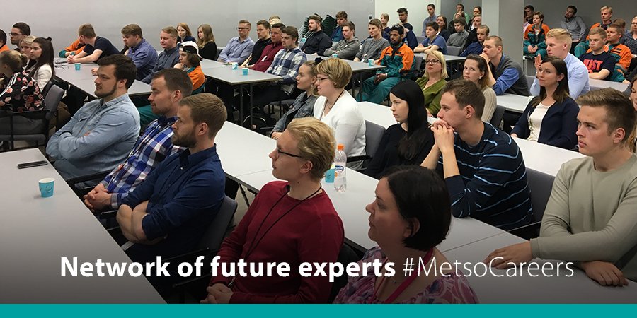 nelesflow's tweet photo. Be brave! - Read about Metso trainee day and get with tips for the future #career, and life in general #MetsoNetwork https://t.co/T2xIjggJ7b https://t.co/FPXDBCpqiI
