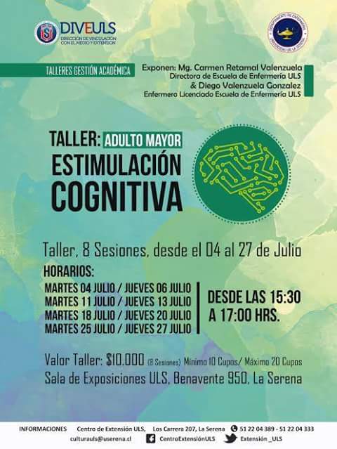DValenzuelaG's tweet photo. Taller estimulación cognitiva para personas mayores de #diveuls @userena https://t.co/xb6bOefTdP