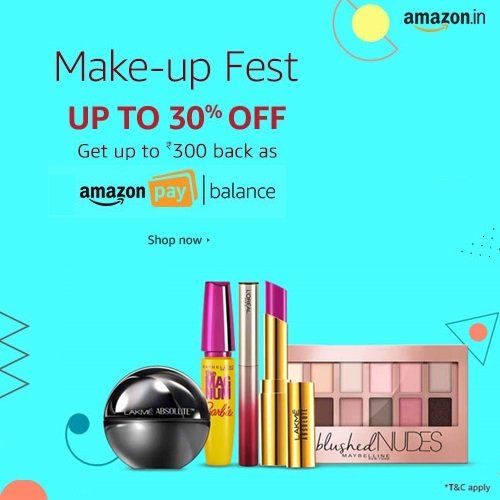 AmazonFashionIn's tweet photo. Surround yourself with makeup, not negativity! Here's how https://t.co/HLujKwFI9i #TuesdayTips #AmazonLoves #MakeupFest https://t.co/MCU1lbg46I