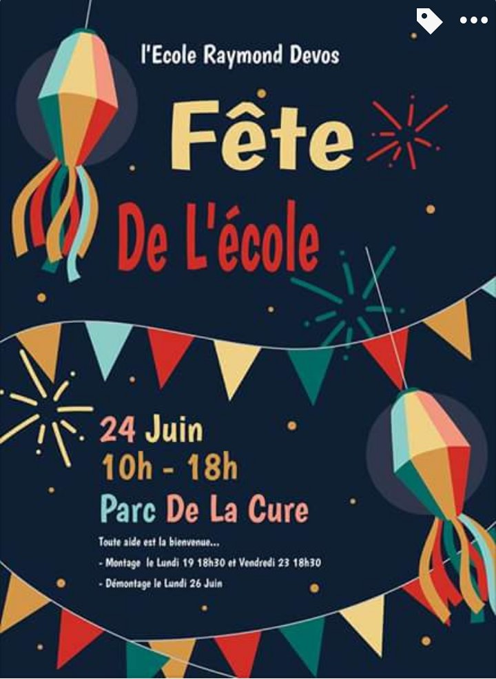 C44680's tweet photo. #fête de l' #école Raymond Devos le 24 juin à Saint #Hilaire de #Chaléons . Venez soutenir les #enfants ! :-) https://t.co/lzyhAqfsJz