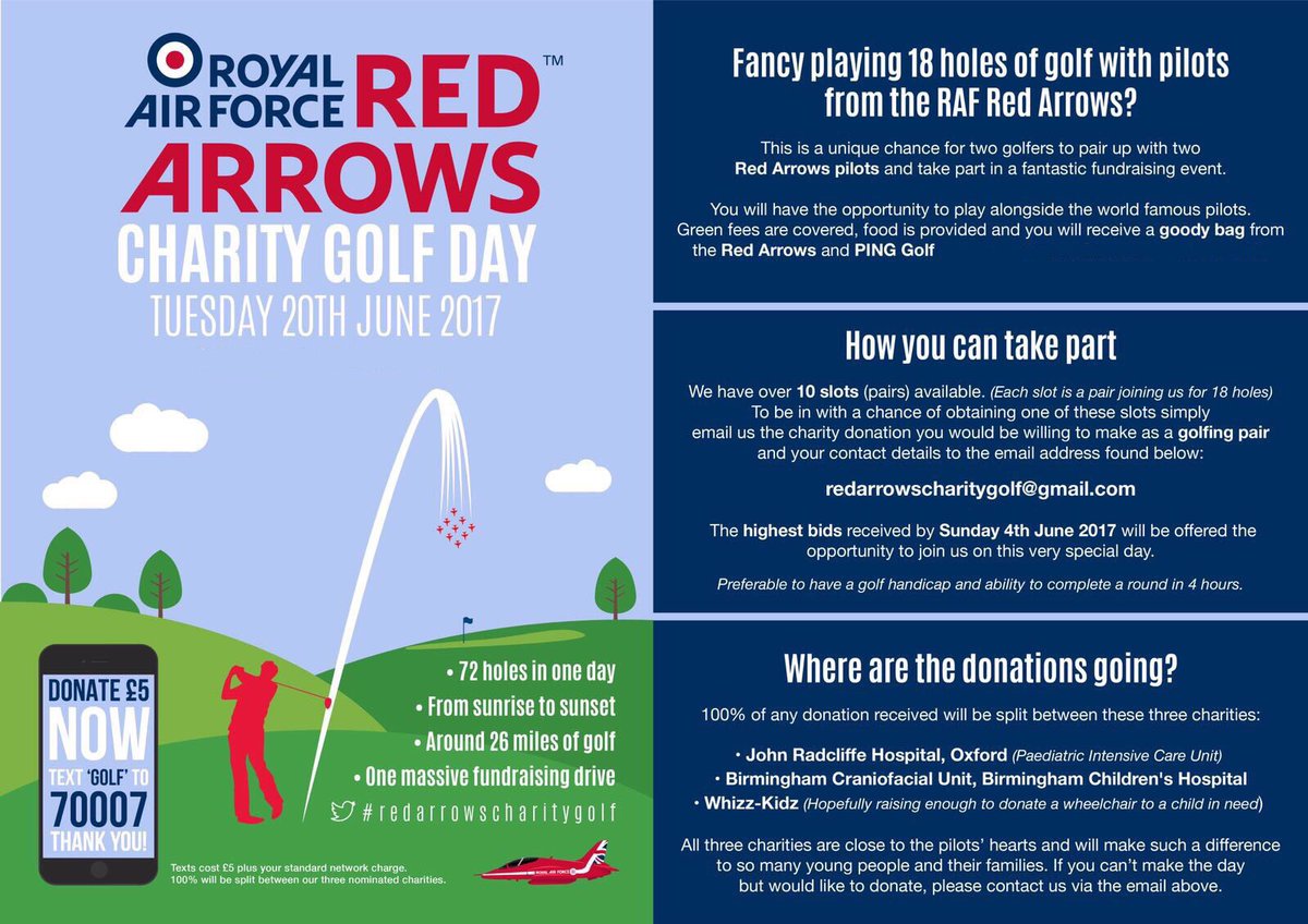 pilottombould's tweet photo. It's for a good cause, we are 1 round in. Please support and text 'Golf' to 70007 @IanJamesPoulter @WestwoodLee @McIlroyRory @NickFaldo006 https://t.co/zWE4BCu3oz